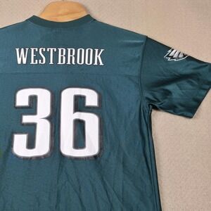 Vintage Brian Westbrook Philadelphia Eagles Jersey Youth XL 18-20 NFL Throwback